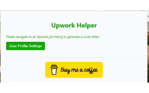 Upwork Helper :: AI-powered Chrome extension that generates personalized cover letters and automatically fills Upwork job applications using AI