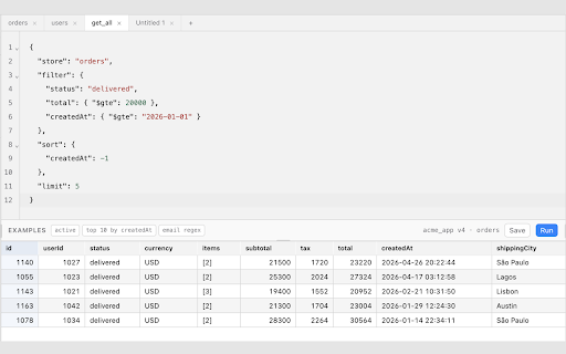 IdxBeaver :: A professional database client for IndexedDB, LocalStorage, and SessionStorage.
