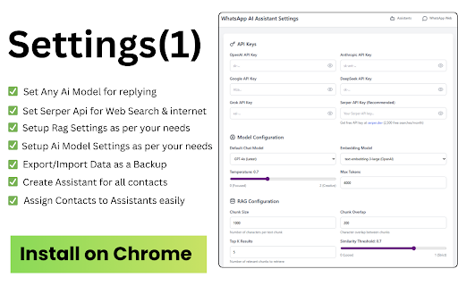 WhatsApp AI Assistant Manager :: Auto-responder for WhatsApp Web with custom AI assistants, voice announcements, and smart contact management