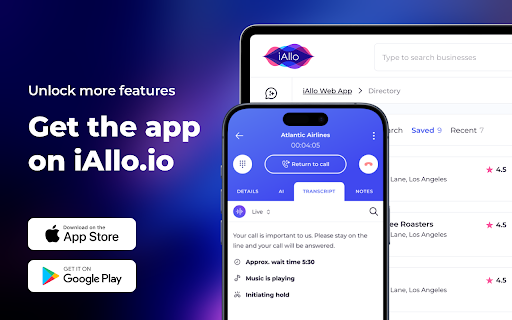 iAllo: AI Call Assistant :: iAllo: AI Call Assistant
