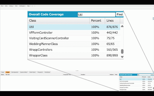Salesforce Session :: Easily copy your session ID from any Salesforce Org and check Apex class test coverage directly from the Developer Console