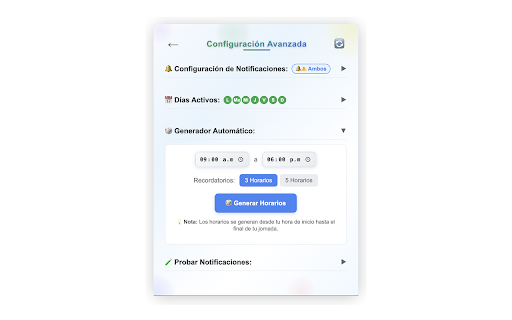 Standing Desk Reminder :: Notificaciones para alternar entre trabajar de pie y sentado