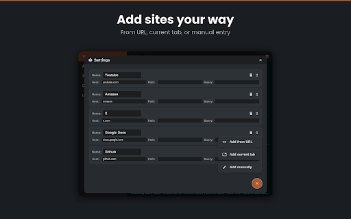 Historium - Browser History Manager :: Beautifully organize your browsing history