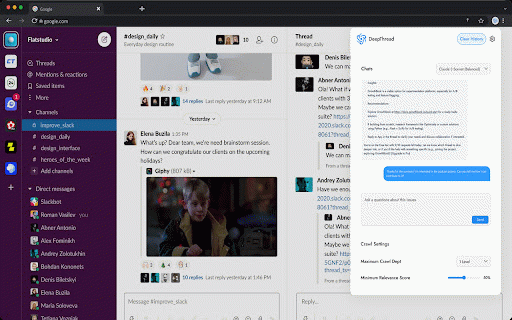DeepThread :: AI-powered Conversation Assistant
