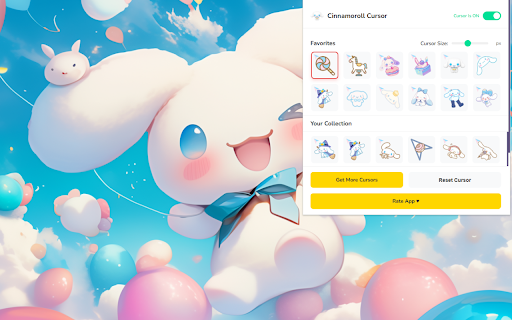 Cinnamoroll Cursor ★ Custom Cursor for Chrome™ :: Browse cutely with 45+ Cinnamoroll cursors featuring Cinnamoroll & friends!