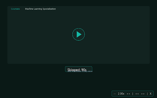CourseSpeed - Video Speed Control & AI Study Notes for Udemy, Coursera :: Video speed control 0.25x–4x + AI study notes (3 FREE). Save time on Udemy, Coursera, LinkedIn Learning & Skillshare. Stats & more.
