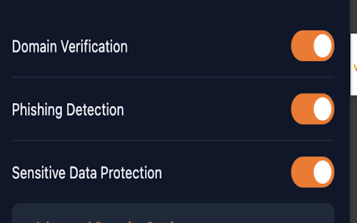 Cyben Ares :: Browser security extension with domain verification, phishing detection, and sensitive data protection