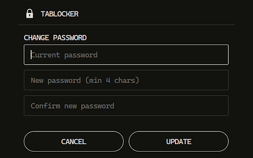 TabLocker - Password Protect & Lock Tabs :: Lock browser tabs with a master password. Secure your privacy and private pages in one click.