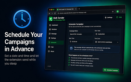 WhatsApp Bulk Sender — Free WA Auto Sender :: Free WhatsApp bulk sender with human-like typing & smart delays. Send bulk messages without API or saving contacts.