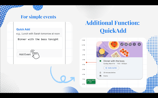 Fast Events :: Create calendar events from text or image