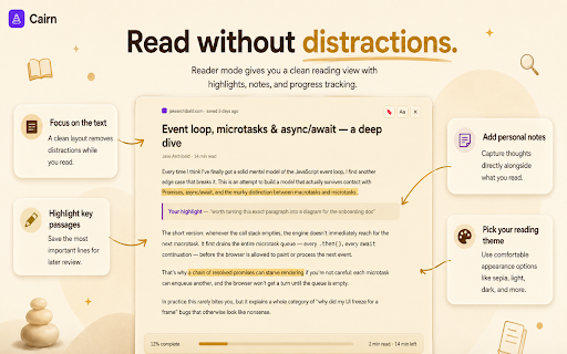 Cairn :: Your second brain for the web — save, organize, and rediscover.