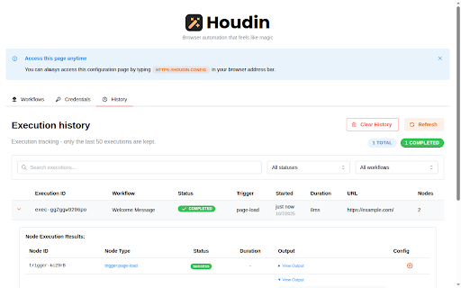 Houdin :: Browser automation that feels like magic. Inject code, run scripts, and automate tasks with a user-friendly interface.