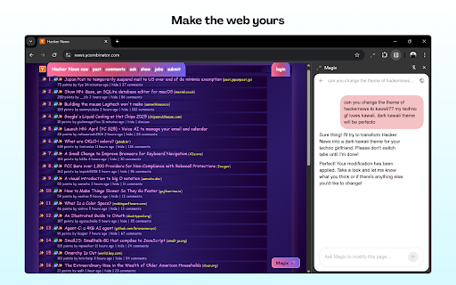 Magix :: Modify any website.