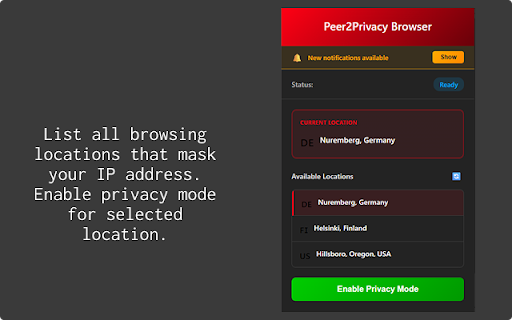 SearchRockit Peer2Privacy browsing :: Privacy-focused browsing through Indexr.ai secure proxy system - Simple, free, secure, browser-only VPN alternative