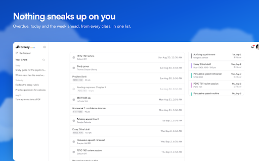 Breezy Courses :: Sync your coursework, then search it and ask questions.