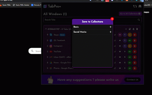 TabPro Plus : Your personal tab assistant by eHub :: TabPro Plus is effortlessly manages tabs, sync, and boost productivity across devices including regain control of your browsing.