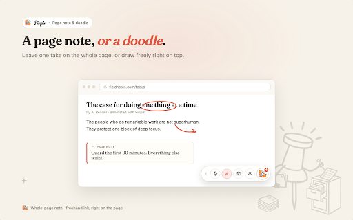 Pinpin Web Notes :: Comment, Pin & Highlight on Any Web Page