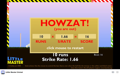 Little Master Cricket - Master batting and score big! :: Experience cricket excitement with Little Master Cricket - an addictive batting challenge for all!