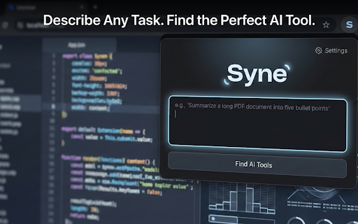 TaskStack AI :: AI-powered tool recommender — describe your task, get the perfect AI tools.