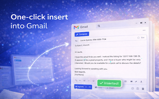 Gen Emailer AI — Email Writer for Real Estate :: AI-powered email composer built for real estate agents. Write cold outreach, follow-ups, and listing emails in seconds.