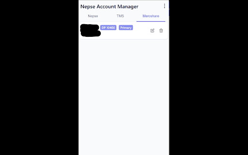 Nepse Dashboard :: Browser extension enhancing NEPSE TMS and Meroshare with live updates, login management, and auto-fill for better UX.