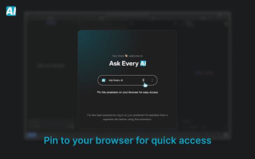 Ask Every AI :: Ask same question to multiple AI assistants side-by-side in single click