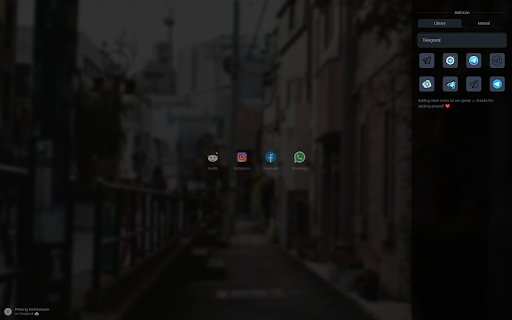 New Tab :: Customize your new tab with custom shortcuts, wallpapers and more