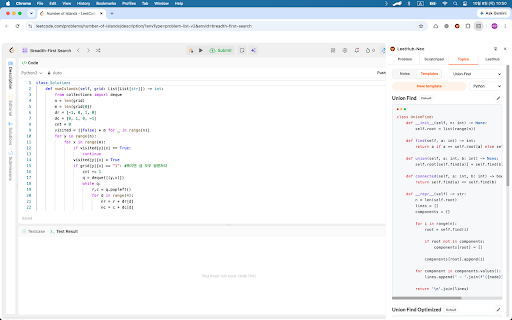 LeetHub-Neo :: Sync LeetCode submissions to GitHub with side panel tools and repository templates