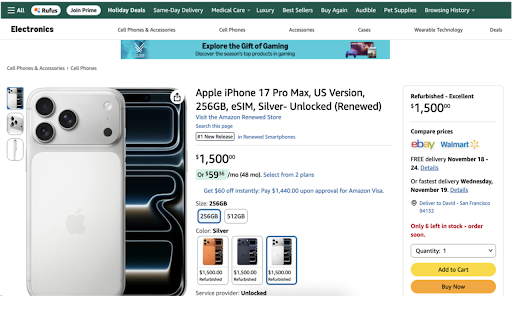 Price Compare & Tools: eBay Amazon Walmart + Zillow/Redfin :: Price compare: eBay, Amazon, Walmart. Watchlist alerts. CardLadder & PSA card tools. Restaurants near Zillow/Redfin homes.