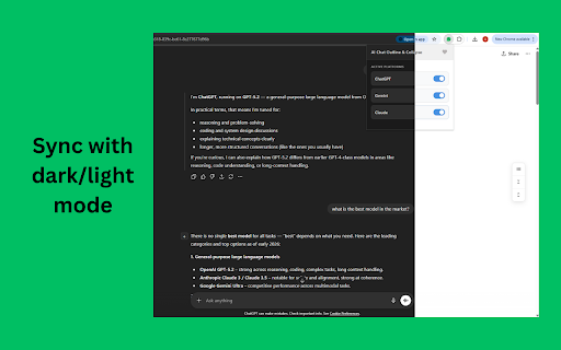 Chat Collapse & Outline for ChatGPT, Gemini, Claude :: Automatically generate a Table of Contents and collapse long responses for ChatGPT, Google Gemini, and Claude.