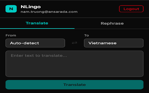 NLingo :: NLingo brings instant translation and AI-powered writing assistance to every webpage you visit — no copy-pasting, no switching…