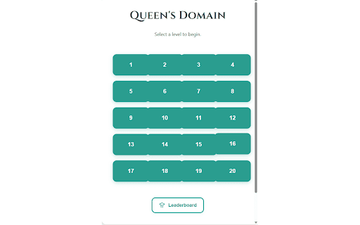 Queen's Domain: Logic Puzzle :: The ultimate logic puzzle for brain training. Perfect for logic lovers and puzzle enthusiasts