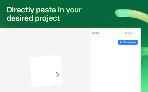 Web Capture - HTML to React with MagicPath :: Capture elements from the web. Convert elements into interactive React components and edit manually or with AI on a canvas.