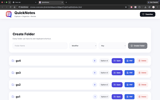 QuickNotes :: Capture ideas while you browse.
QuickNotes lets you save highlighted text from any webpage using your own keyboard shortcuts. No…