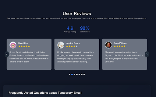 Temp Mail - TmpMails :: Free Safe & Convenient Temp Email