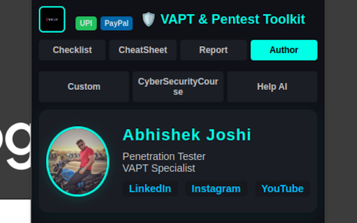 VAPT Assistant Pro :: Advanced VAPT toolkit with AI, security headers, WAF detection, DNS/WHOIS tools, subdomain scanner, and VirusTotal integration.