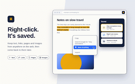 Save Anything :: save anything from the web.
