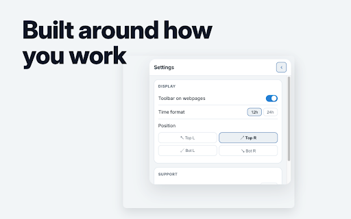 Time Zone Converter & World Clock :: manifest.json description