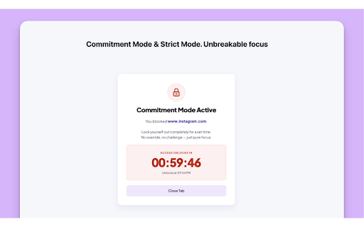 ResistGate — Website Blocker with Typing Challenge :: Distraction blocker that adds a typing challenge before sites like YouTube, Reddit & X. Friction, not a hard block.