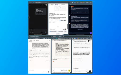 Agentic AI Conversation :: Multi-AI discussion workspace in your sidebar