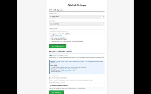 Sidekick :: AI-powered webpage assistant for content understanding and interaction