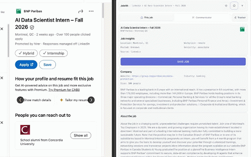 Jobrith :: Your job search command center. Save roles from LinkedIn and Workday into your Jobrith tracker.