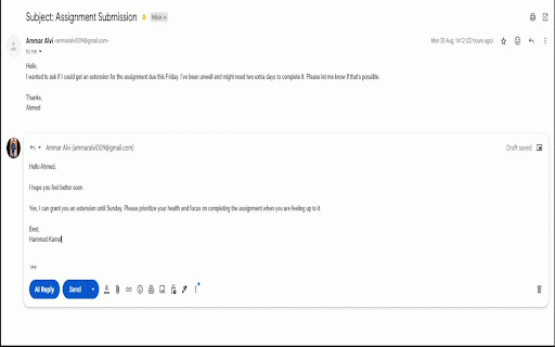 ReplyMate AI :: Smart AI-powered assistant that helps you write, improve, and send better email replies instantly.