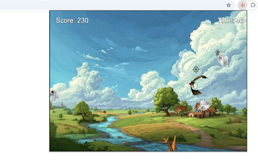 Sky Shooter :: Shoot down as many flying targets as you can to score big!