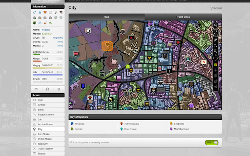 TornHelper :: Some QOL improvements for Torn City