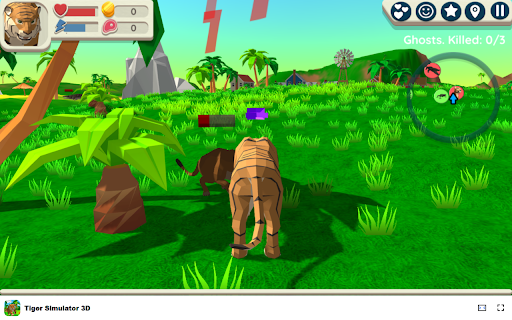 Tiger Simulator 3D Game - Hunt, gather, and feed your family in the jungle! :: Transform your new tab into an adventure with Tiger Simulator 3D: Hunt, build, and explore! 🐯