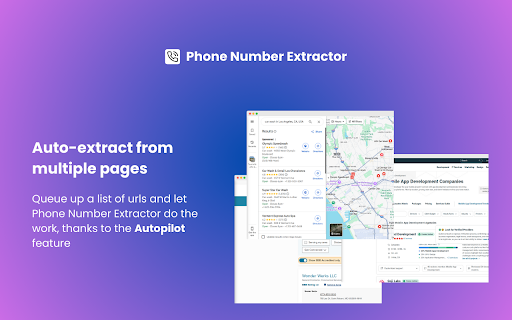 Phone Number Extractor – Auto Extract & Export Phone Numbers :: Extract phone numbers from any website in a single click.