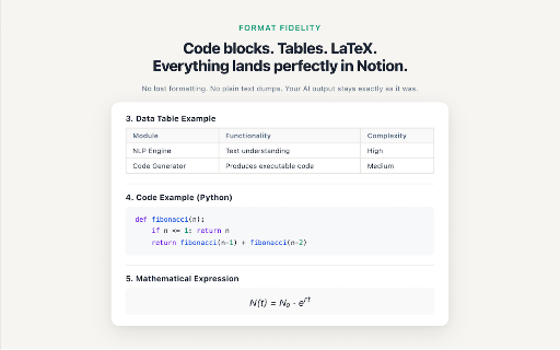 Pactify – AI Chat to Notion :: Sync your AI conversations to Notion automatically. Distill key insights and build your personal knowledge base.