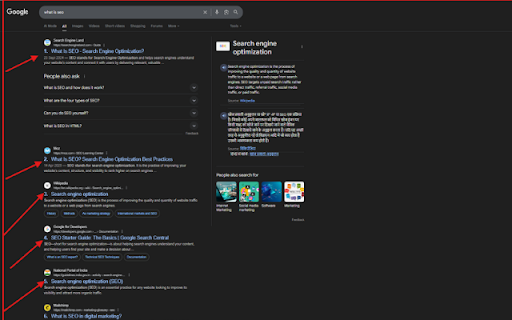 KW Position Tracker / URL Opener :: Tracks keyword SERP positions and opens bulk URLs or search queries.