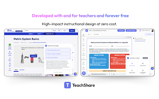 TeachShare Copilot :: TeachShare Copilot is an extension that allows you to create educational content, grade student work, and more!